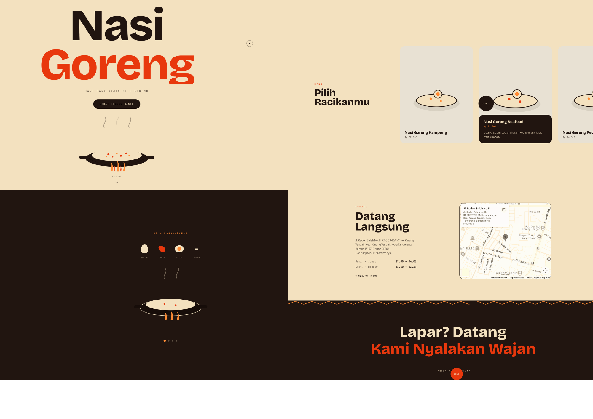 Website Landing Pages Interaktif